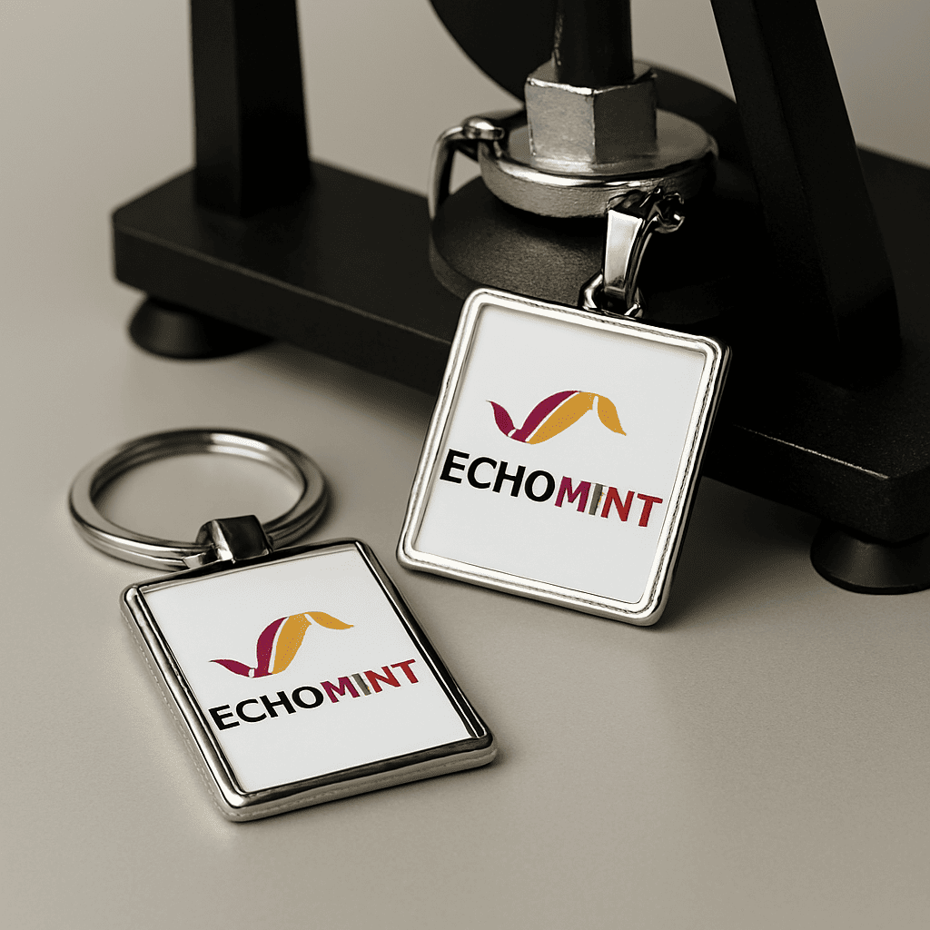 Metal Keychains Printing Dubai - Brand Visibility
