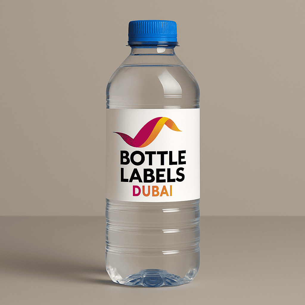 Bottle Stickers Dubai - Custom Product Branding