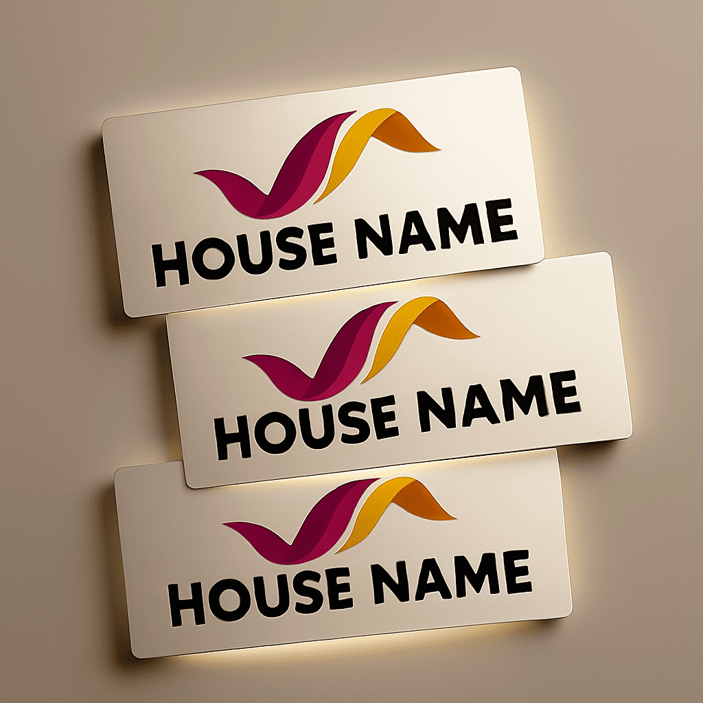 House Name Plates With Light Dubai - Illuminated Name Plates