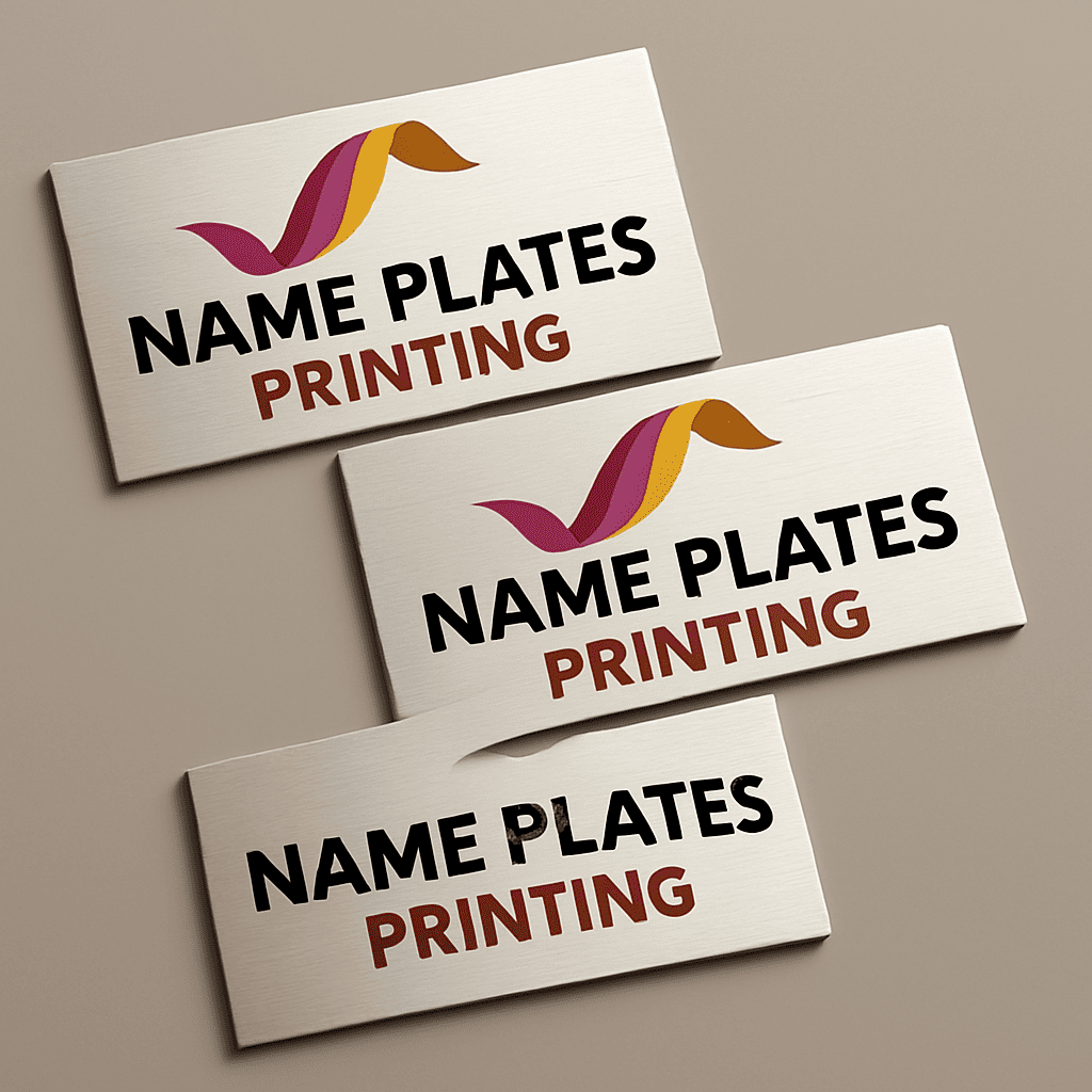 Name Plates Printing Dubai - Professional Name Plates